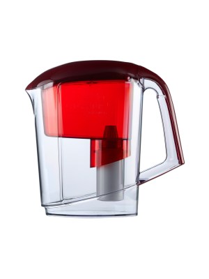 Фильтр-Кувшин Гейзер Вега Красного Цвета для очистки воды