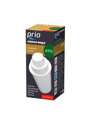 Сменный Картридж K992 Для Фильтра-Кувшина Prio Новая Вода 1 для очистки воды