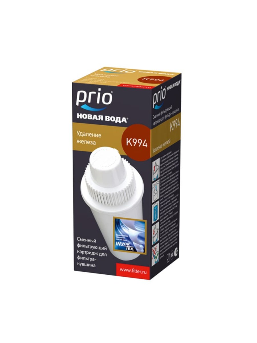 Сменный Картридж K994 Для Фильтра-Кувшина Prio Новая Вода 1 для очистки воды