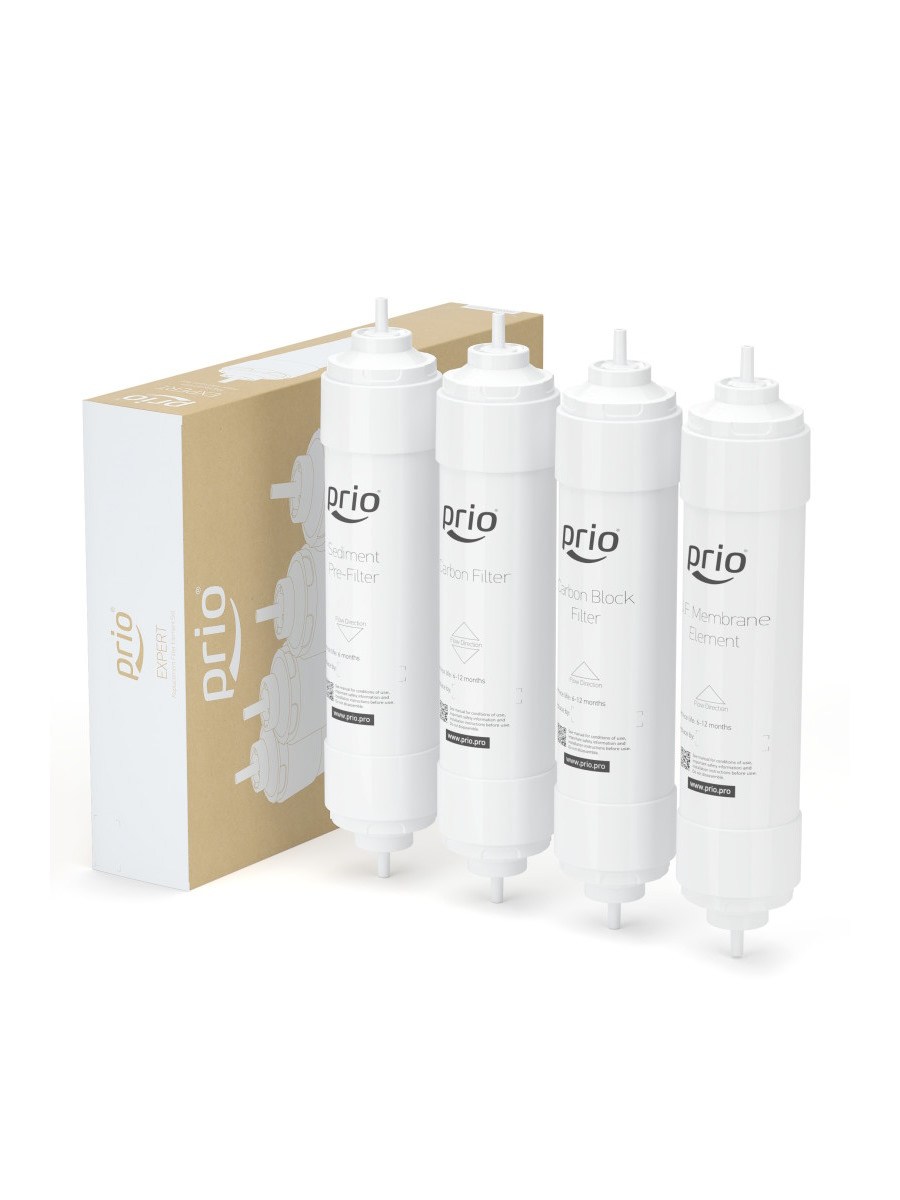 Фильтры, набор картриджей Prio Новая Вода K686 для очистки воды