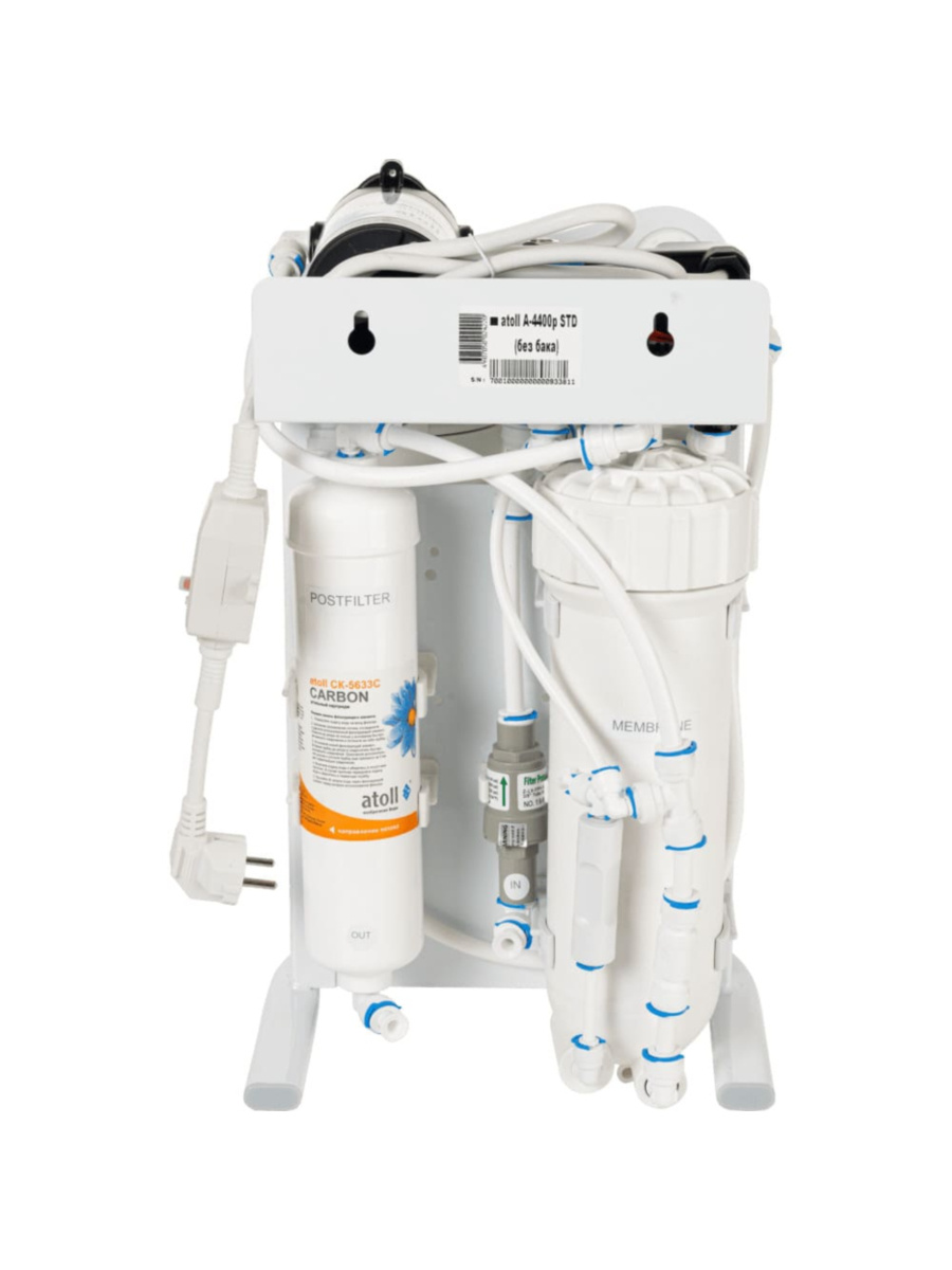 Фильтр Для Воды Atoll A-4400P Stda С Обратным Осмосом (Без Бака) 1 для очистки воды