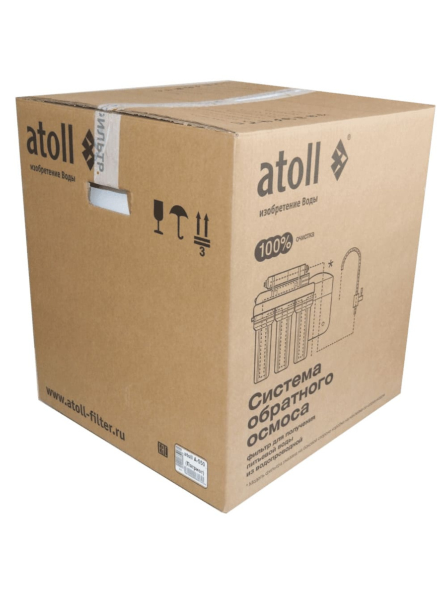 Фильтр Для Воды Атолл A-550 Патриот С Обратным Осмосом 4 для очистки воды