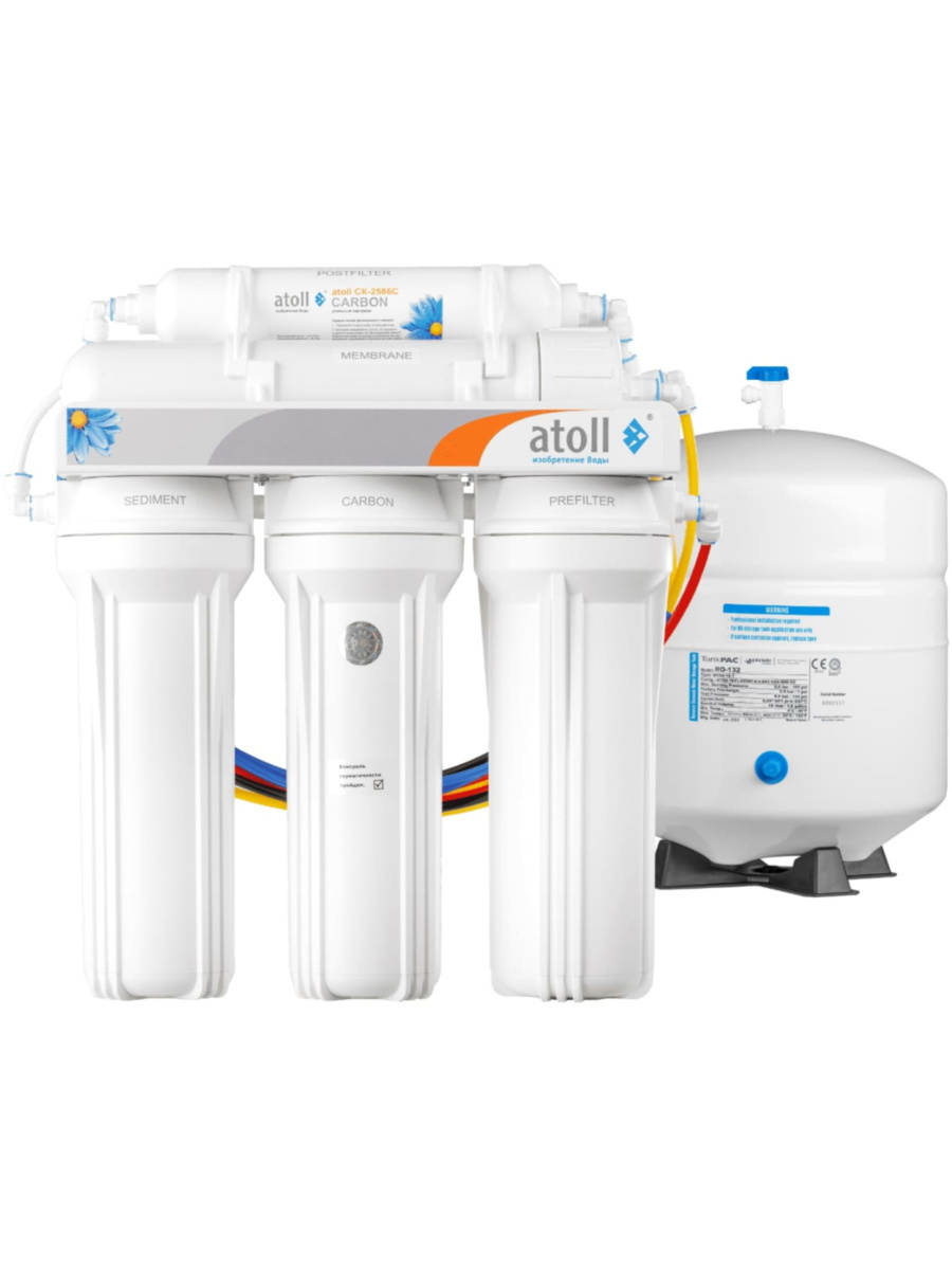 Фильтр Для Воды Atoll A-550 Stda (Без Крана) С Обратным Осмосом для очистки воды