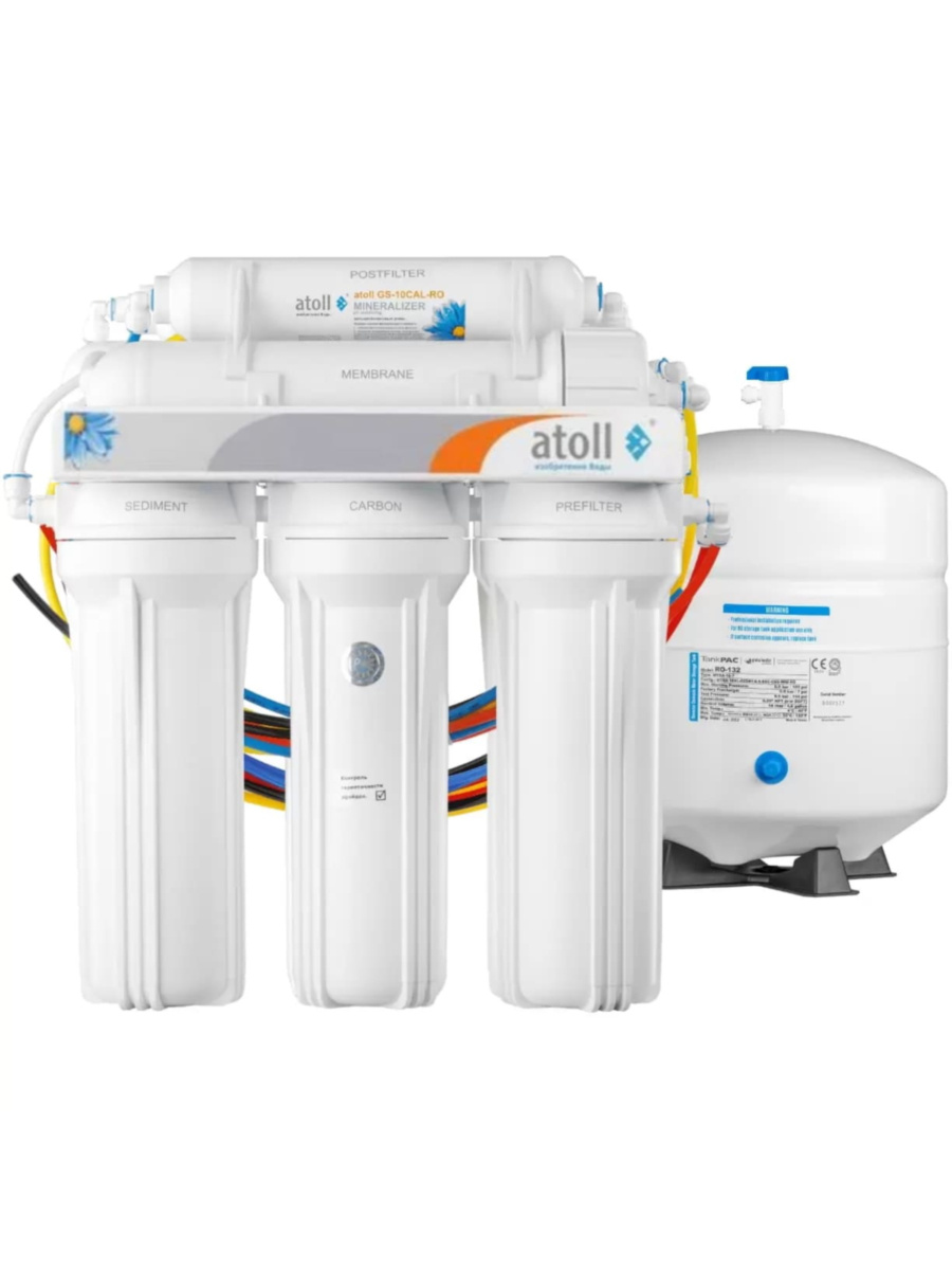 Фильтр Для Воды Atoll A-550M Stda (Без Крана) С Обратным Осмосом для очистки воды
