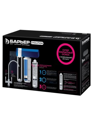 Фильтр Для Воды Барьер Evolution Osmo M С Обратным Осмосом 6 для очистки воды