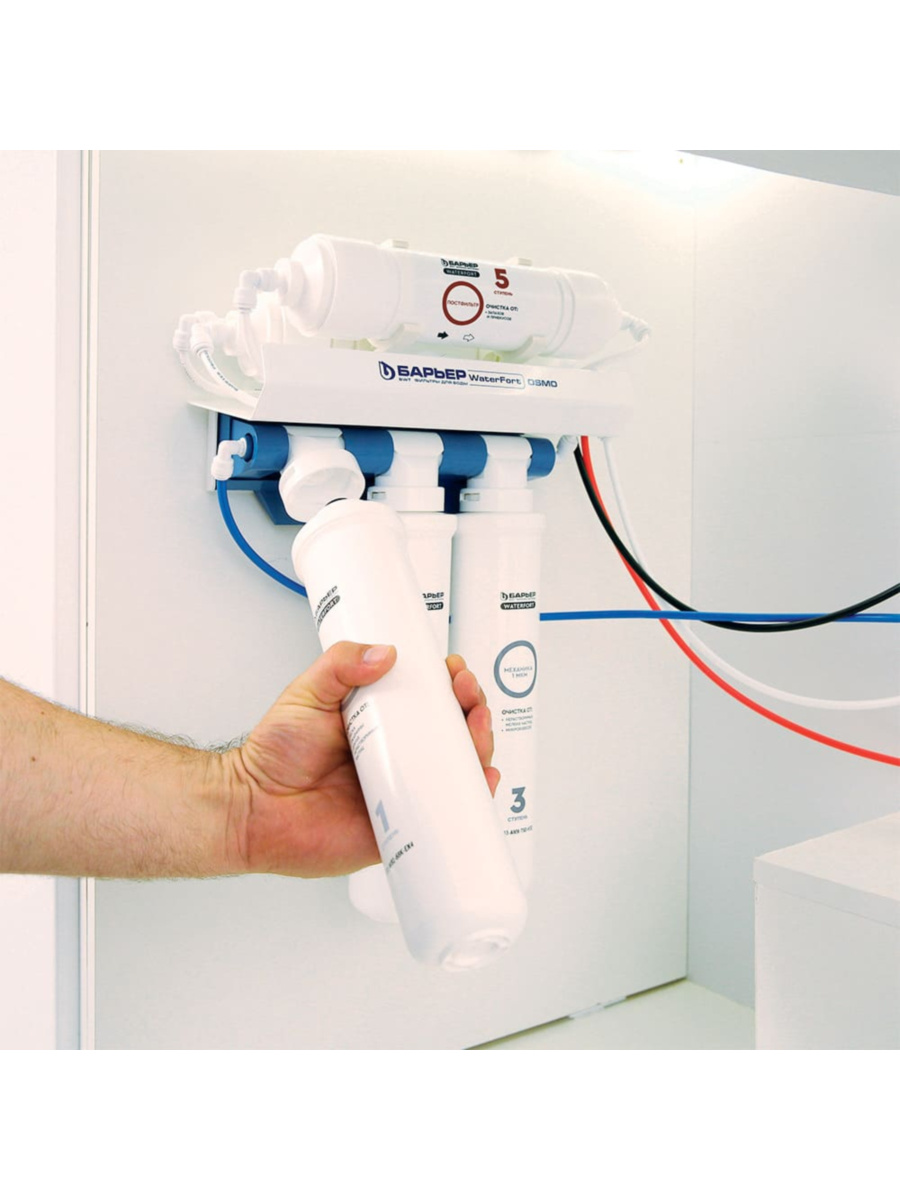 Фильтр Для Воды Барьер Waterfort Осмо С Обратным Осмосом 9 для очистки воды