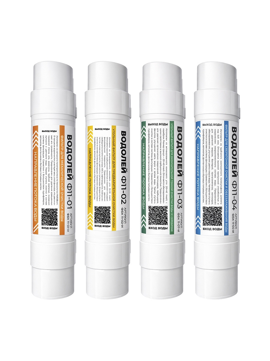 Набор Картриджей Водолей №01 для очистки воды
